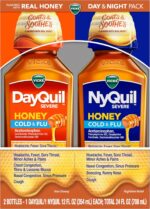 DayQuil & NyQuil SEVERE Honey Cold & Flu Medicine - Image 2