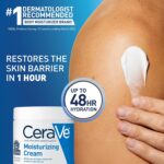 CeraVe Moisturizing Cream, Body and Face Moisturizer for Dry Skin - Image 5