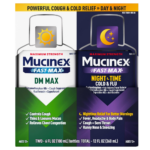 Maximum Strength Mucinex FastMax DM Max & Mucinex Nightshift