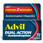 Advil Dual Action Coated Caplets with Acetaminophen