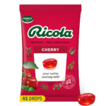 Cherry Throat Drops, 45 Count