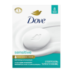 Beauty Bar Soap Sensitive, 8 Bars for Sensitive Skin