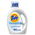 Free & Gentle Liquid Laundry Detergent, 64 Loads