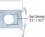 DMI Drop Arm Portable Toilet Commode - Image 2