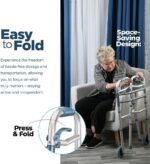 Medical king Walkers for Seniors Aluminum Lightweight Walker - Image 4