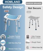 HOMLAND Shower Chair for Inside Shower - Image 3
