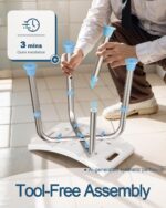 HOMLAND Shower Chair for Inside Shower - Image 4
