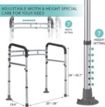 Lianjindun Toilet Safety Rails, 350 lbs - Image 4