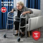 Medical king Walkers for Seniors Aluminum Lightweight Walker - Image 3