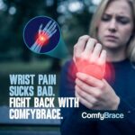 ComfyBrace 2 PACK Nighttime Pain Relief Wrist Brace for Carpal Tunnel - Image 5