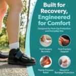 BraceAbility Closed Toe Medical Walking Shoe - Lightweight Broken Toe Cast Boot - Image 5