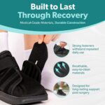 BraceAbility Closed Toe Medical Walking Shoe - Lightweight Broken Toe Cast Boot - Image 3