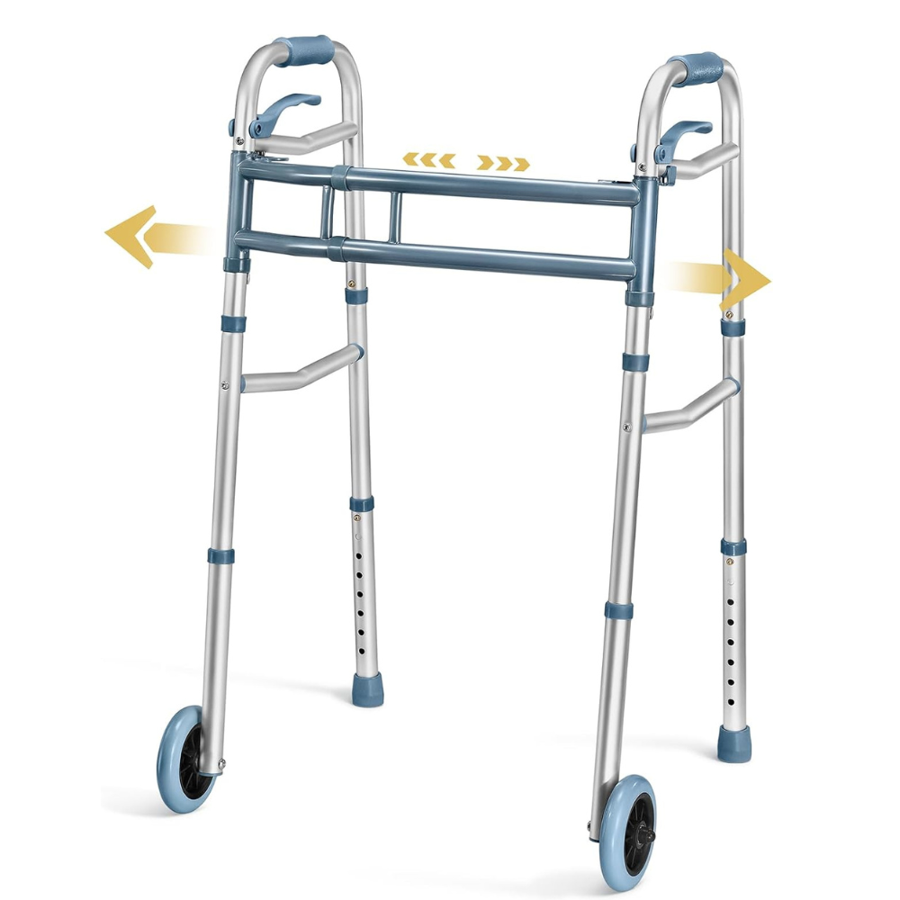 Untitled design - 2026-08-09T054114.413 Medical king Walkers for Seniors Aluminum Lightweight Walker - Image 1