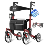 VOCIC Z36 Walker for Seniors with Seat