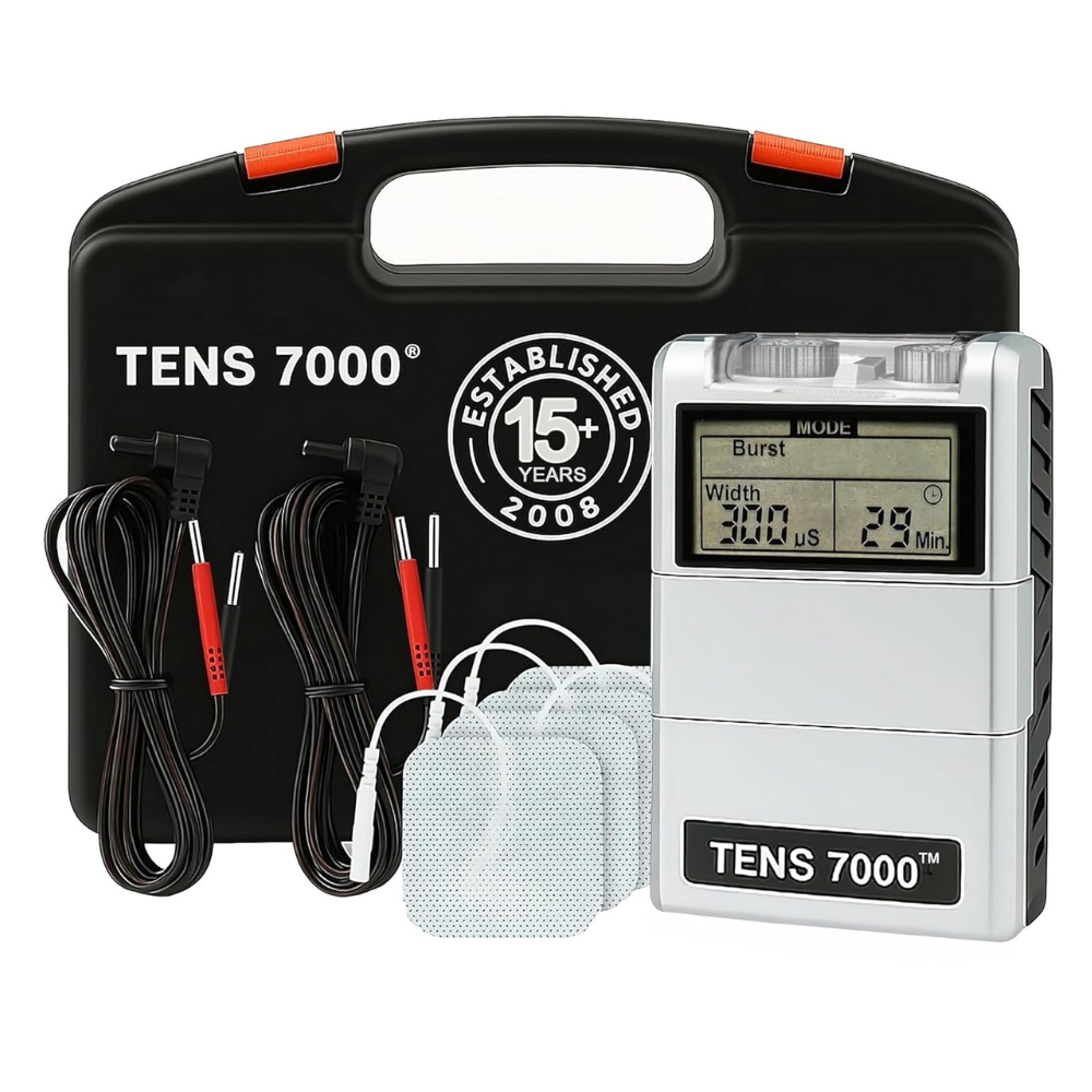 Untitled design - 2026-08-09T072024.585 Digital TENS Unit with Accessories - Muscle Stimulator Machine for Back Pain Relief - Image 1