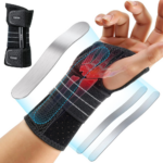 Rakiie Carpal Tunnel Wrist Brace, Ergonomic Night Support Brace