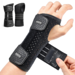 Rakiie 2 Pack Carpal Tunnel Wrist Braces, Adjustable Wrist Support Splin